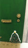 Picture of Christmas Fairy Door Green