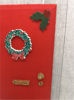 Picture of Christmas Fairy Door Red Wreath